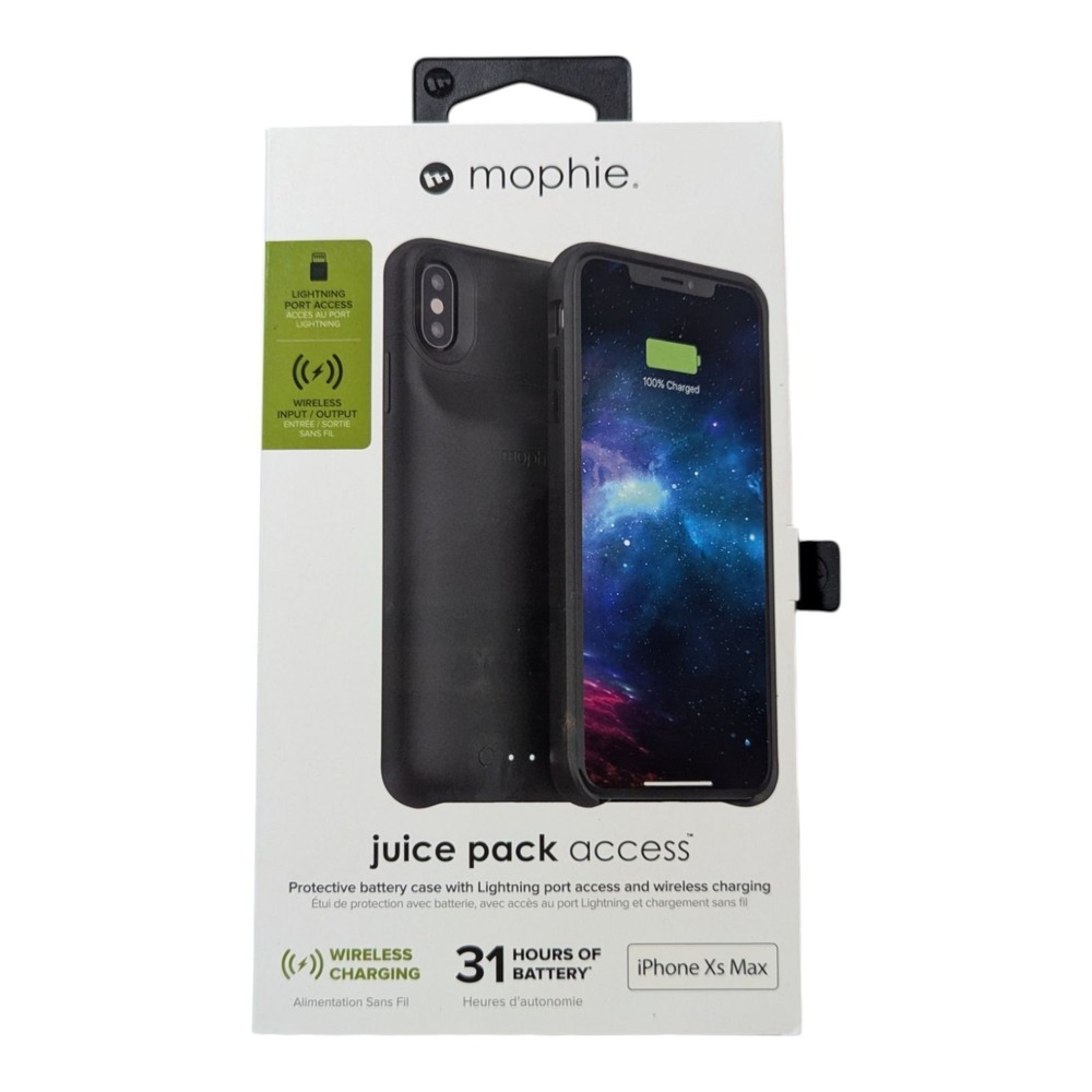 S5-N Mophie Juice Pack Access‎ Battery Case for Apple iPhone XS Max - Black